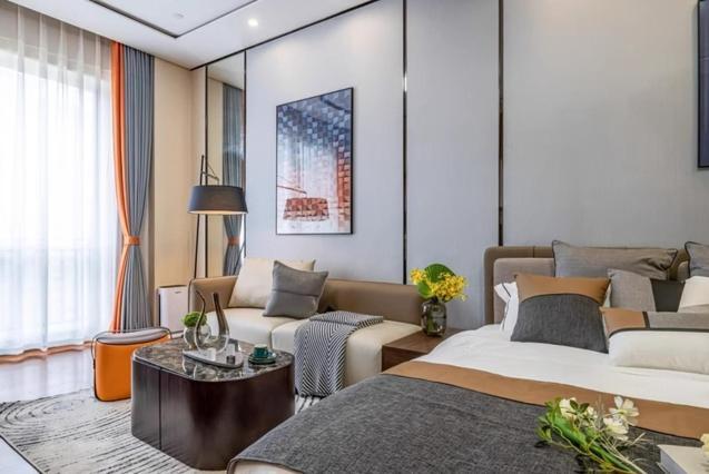 Millenia Executive Apartment Guangzhou East Railway Station Zhujiang New Town Branch - Free Shuttle Bus To Canton Fair Complex During Canton Fair Period ภายนอก รูปภาพ